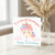 7th Birthday Card for Granddaughter, Cute Unicorn Balloon Design
