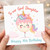 Goddaughter 4th Birthday Card, To Our God Daughter Happy Birthday Card