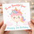 Great Niece 3rd Birthday Card, Cute Unicorn Birthday Card for a Beautiful Great Girl