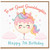 Great Granddaughter 7th Birthday Card