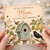 40th Birthday Card for Mum, Special Mum Birthday Card, Floral Birdhouse Design