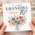 Grandma 70th Birthday Card