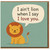I Ain't Lion When I Say Love You Card - Cute Lion Pun Love/Anniversary Card for Boyfriend, Girlfriend or Partner - Animal Lovers Romantic Greeting