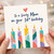 34th Birthday Card for Mum, Lovely Mum Birthday Card