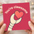 You're Clawsome Pun Card - Cute Love & Anniversary Greeting Card with Heart and Claw Illustration, Funny Valentine’s for Partner, Boyfriend, Girlfriend, Husband or Wife