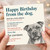 Dog Birthday Card, Staffordshire Bull Terrier Happy Birthday Card