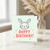 Happy Birthday Card, Cute Bunny Birthday Card