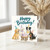 Dog Lover Birthday Card, Cute Happy Birthday Card with Party Dogs and Cake