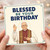 Birthday Card for Priest, Blessed Be Your Birthday Religious Card