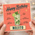 Happy Birthday Card, Mojito Cocktail Recipe Design