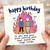 Birthday Card, Funny Happy Birthday Card for Friend with Sarcastic Rage Inside Message