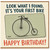 Birthday Card, Vintage Penny Farthing Bicycle Humour Card
