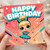 Girls Birthday Card, Happy Birthday Card for Daughter, Niece or Granddaughter