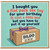 Funny Birthday Card, Adult Rude Dildo Gift Box Joke Card