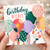 Birthday Wishes Card, Colourful Balloon Birthday Card