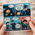 Funny Police Officer Card, AH MAN Driving Stop Comic Card