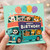 Birthday Card for Kids, Cute Animal Bus Happy Birthday Card