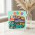 Birthday Card for Kids, Cute Animal Bus Happy Birthday Card