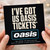 Birthday Card for Oasis Fan, Funny Oasis Tickets Birthday Card