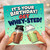 Birthday Card for Gym Lover, It’s Your Birthday Get Whey - sted Funny Birthday Card