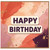 Birthday Card, Happy Birthday Abstract Painted Design
