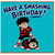 Boy Birthday Card, Have A Smashing Birthday Cartoon Design