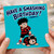 Boy Birthday Card, Have A Smashing Birthday Cartoon Design