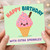 Birthday Card, Happy Birthday With Extra Sprinkles Ice Cream Design