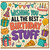 Birthday Card, Wishing You All The Best Birthday Stuff Cute Party Design