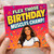 Birthday Card for Her, Flex Those Muscles Champ!