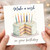 Birthday Card, Make a Wish on Your Birthday Cake Card