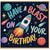 Birthday Card, Have a Blast on Your Birthday Space Rocket Card