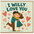 Love Card, Romantic Card for Partner, I Will Love You Couple Greeting Card