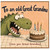 Great Grandma Birthday Card, Funny Dinosaur Cake Card