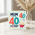 Mum 40th Birthday Card, You're 40 and Fab!