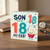 Son 18th Birthday Card, You're 18 and Fab