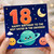 18th Birthday Card for Sister, Happy Birthday to the Best Sister in the Universe