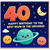 40th Birthday Card for Mum, Happy Birthday to the Best Mum in the Universe, Cute Space Theme