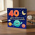 40th Birthday Card for Dad, Happy Birthday to the Best Dad in the Universe Space Card