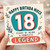 18th Birthday Card for Niece, Happy Birthday Legend Design