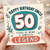 Uncle 30th Birthday Card, Happy Birthday Uncle Complete Legend 50 Years Old Card