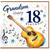 Grandson 18th Birthday Card, Musical Guitar Birthday Card