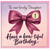 1st Birthday Card for Daughter, Have a Bow - tiful Birthday