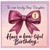 1st Birthday Card for Step Daughter, Have a Bow - tiful Birthday Card