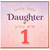1st Birthday Daughter Card, Lovely Little Daughter You Are 1
