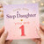Step Daughter 1st Birthday Card
