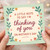 Thinking of You on Mother’s Day Card for Mum - A Little Note to Say I’m Thinking of You, Floral Heartfelt Design