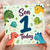 Son 1st Birthday Card, Cute Dinosaur 1 Today Card