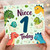 Niece 1st Birthday Card, Cute Dinosaur Birthday Card