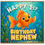 Nephew 1st Birthday Card, Happy Birthday Goldfish Underwater Design